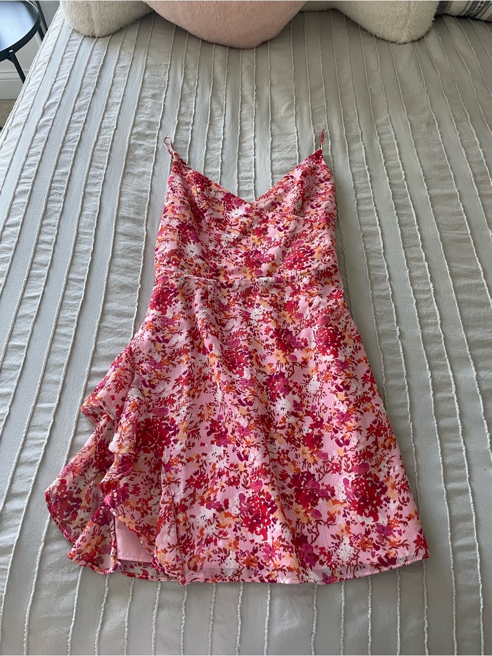 Superdown Kina Mini Dress in Floral Pink
